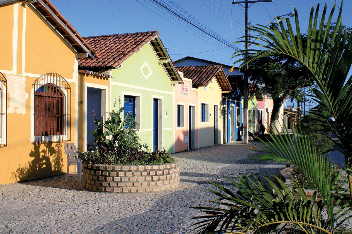 Charme do centro - Prado conserva até hoje as vias de paralelepípedos e um casario colorido que data do século 19