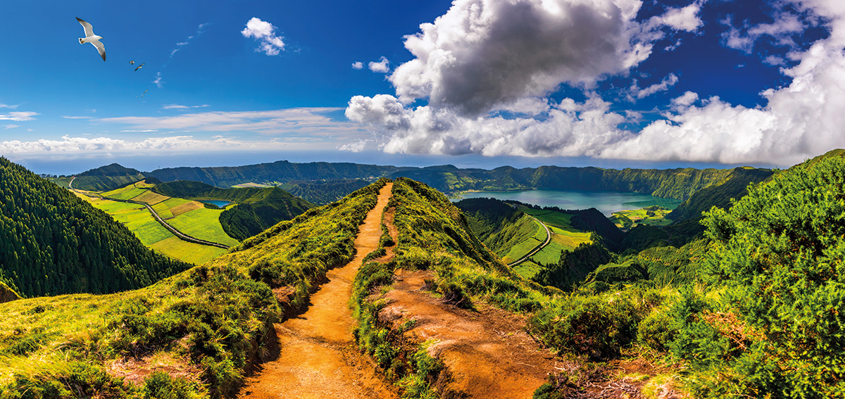 Arquipélago de Açores - O destino português é formado por lagoas e piscinas termais