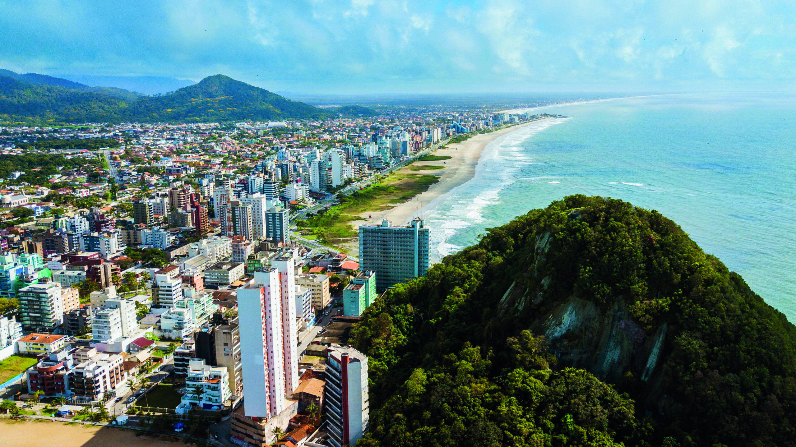 Matinhos,-,Pr.,Aerial,View,Of,Praia,Brava,,In,Caiobá