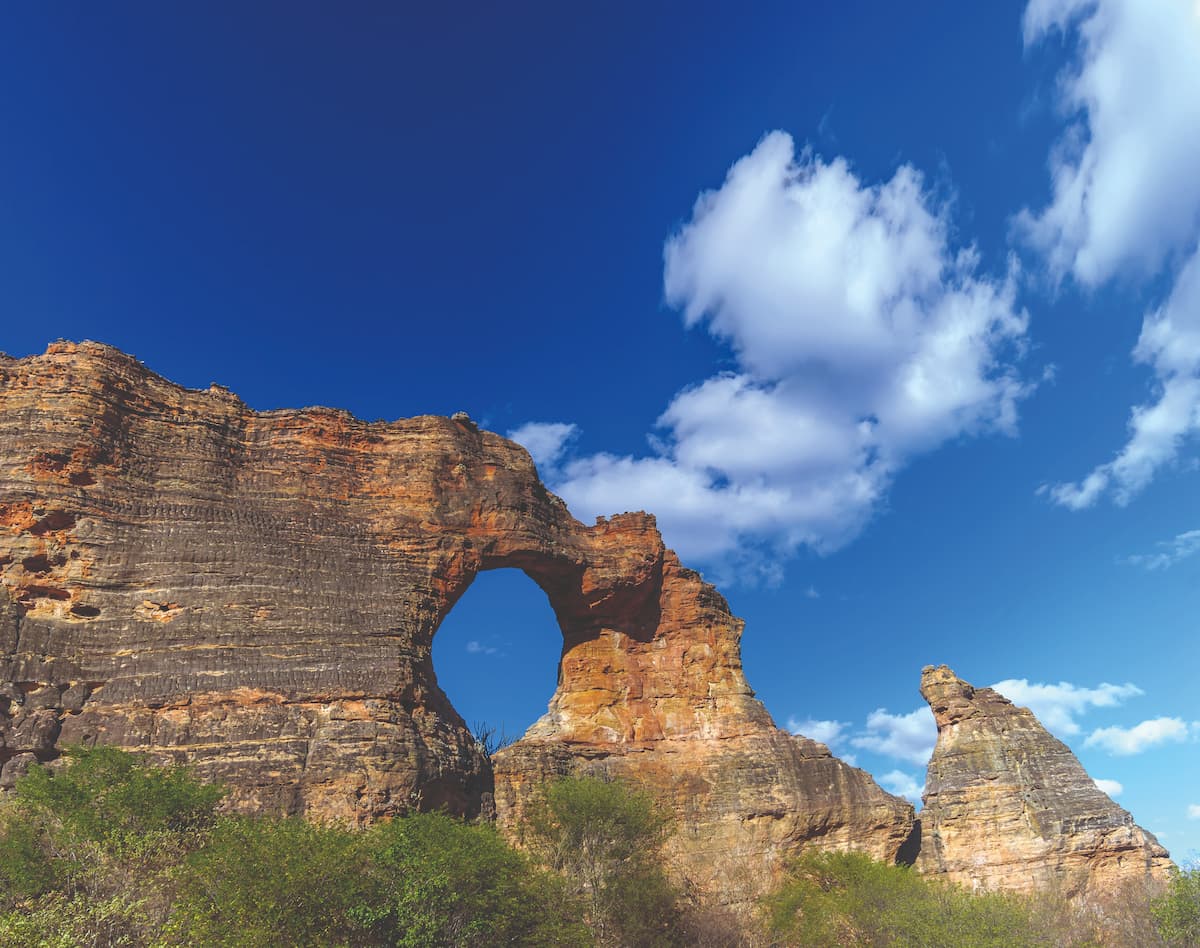 Pedra Furada Parque Nacional Serra Capivara Piaui