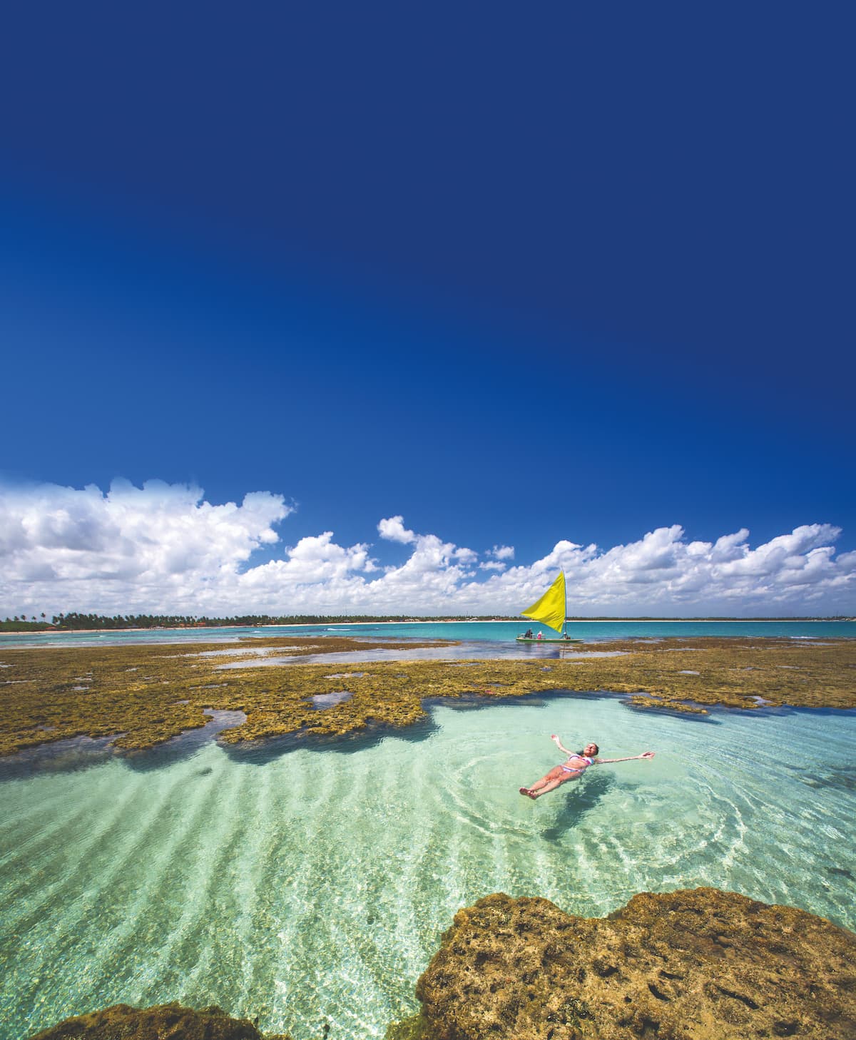 Porto de Galinhas: as piscinas naturais são a marca registrada desse paraíso pernambucano.