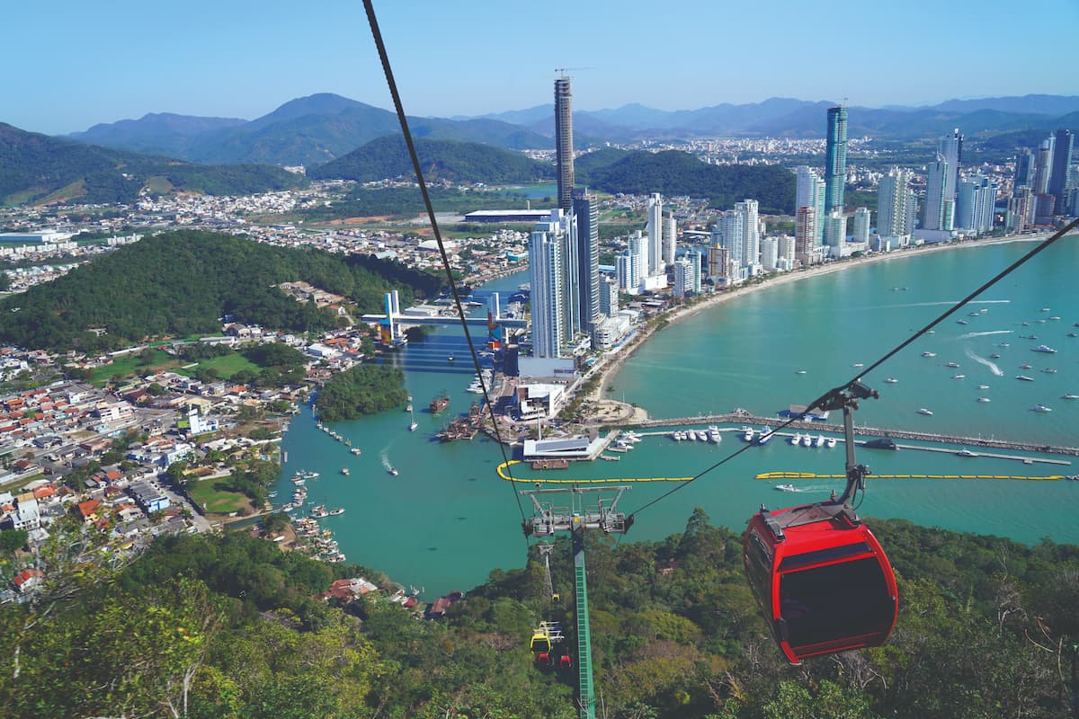 Teleférico em Balneário Camboriú