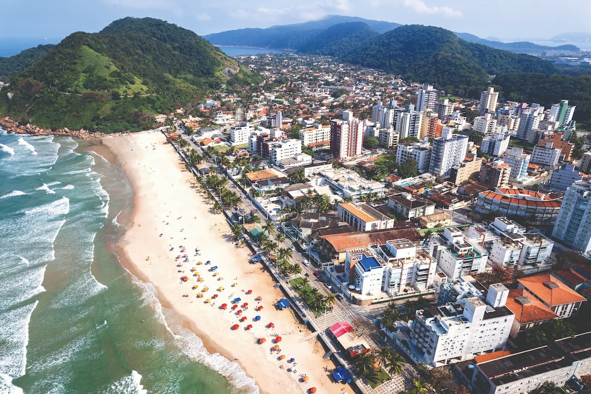 um trecho de Guarujá