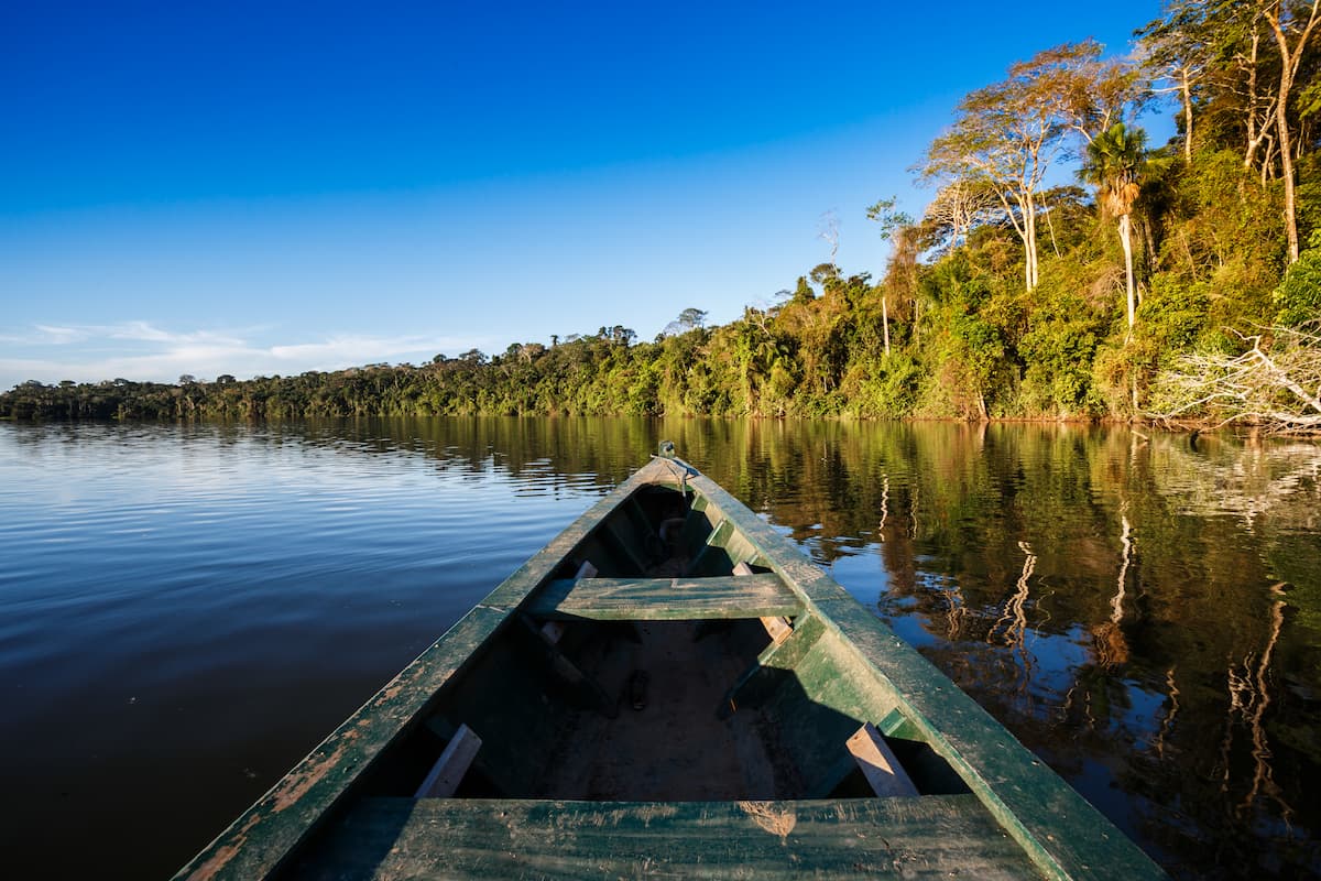 Rio Negro em Manaus no Amazonas