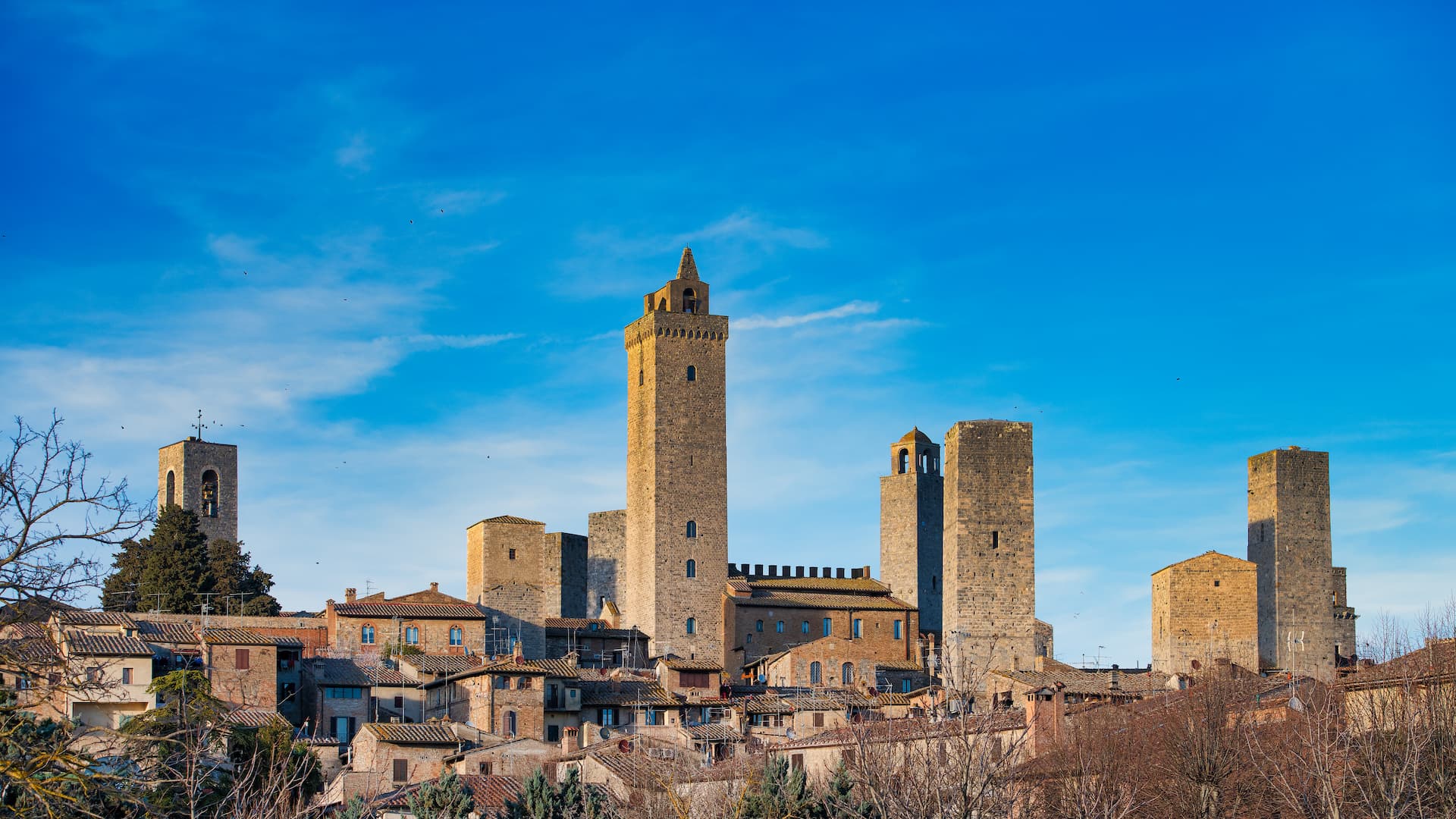 vila medieval de San Gimignano