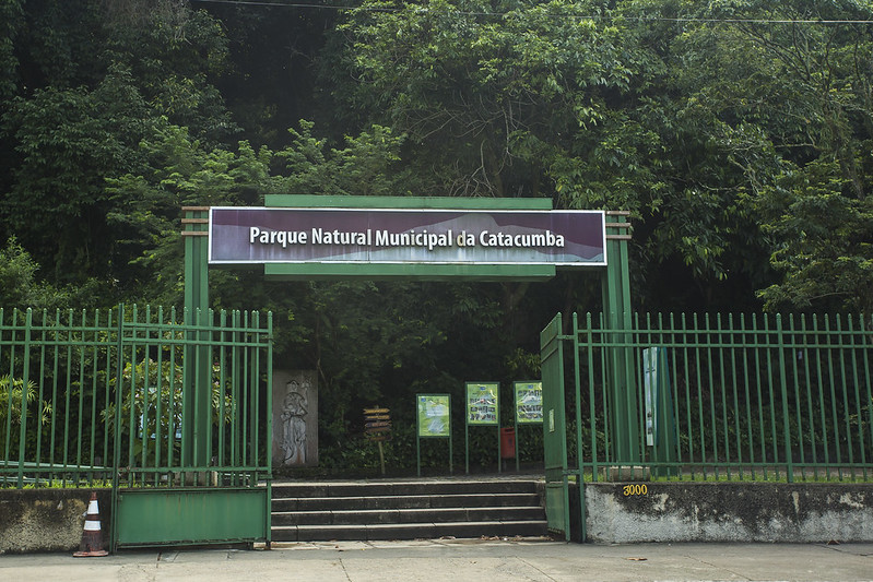 Entrada do Parque Municipal da Catacumba, localizado no Rio de Janeiro. (Créditos Carlos Ers Jr.MTur)