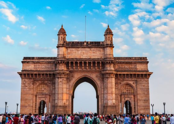 Portal da Índia, em Mumbai (Crédito: Freepik/@saiko3p)