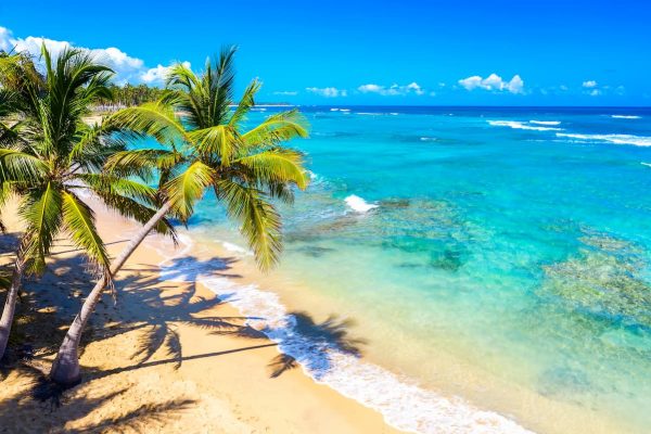 Punta Cana, um paraíso banhado pelas águas cristalinas do Mar do Caribe.